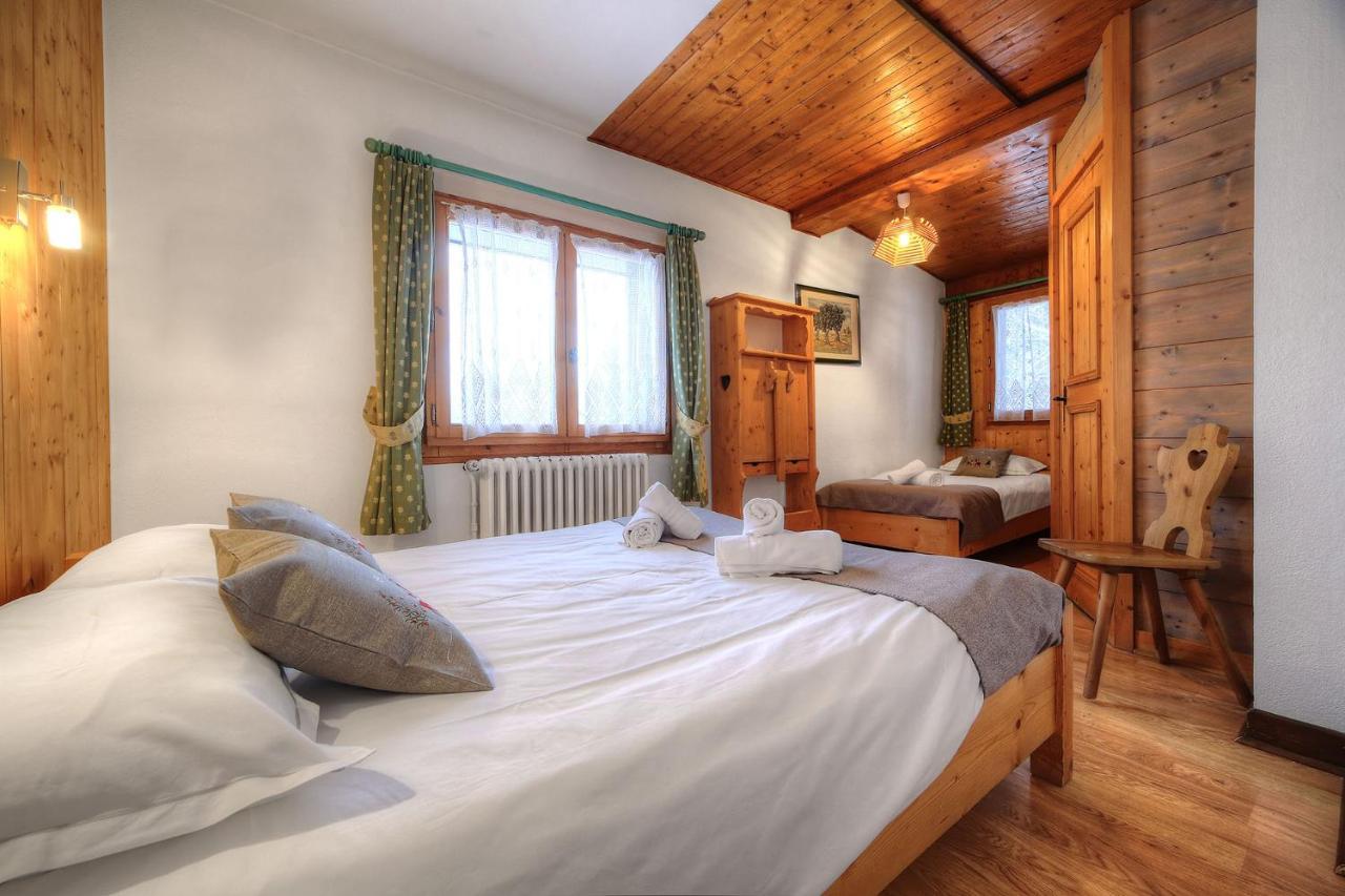 Chalet-Hotel De L'Etape 莱孔塔米讷蒙茹瓦 外观 照片