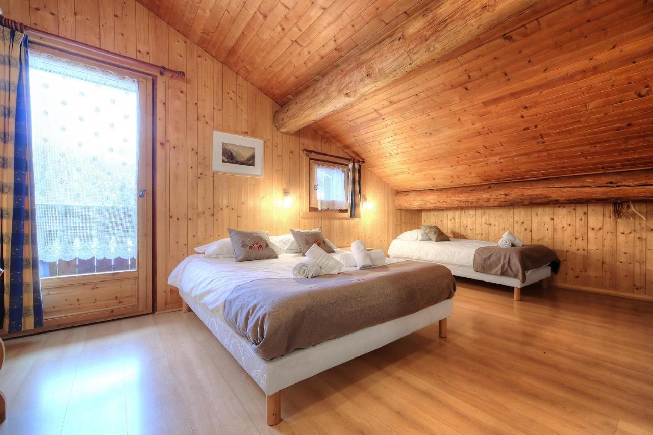 Chalet-Hotel De L'Etape 莱孔塔米讷蒙茹瓦 外观 照片