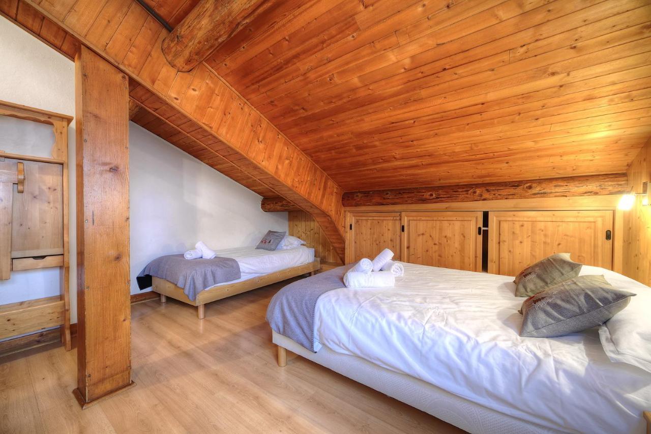 Chalet-Hotel De L'Etape 莱孔塔米讷蒙茹瓦 外观 照片