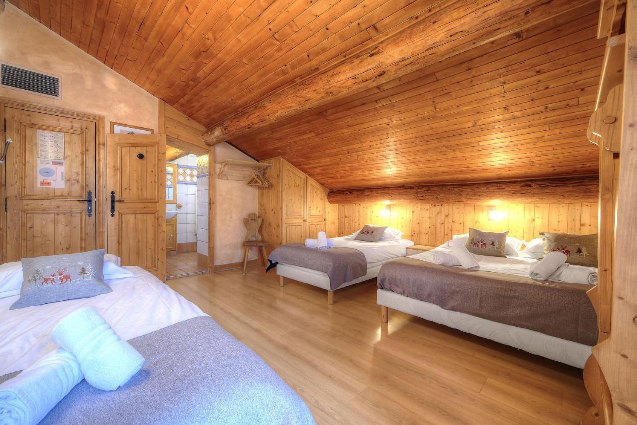 Chalet-Hotel De L'Etape 莱孔塔米讷蒙茹瓦 外观 照片