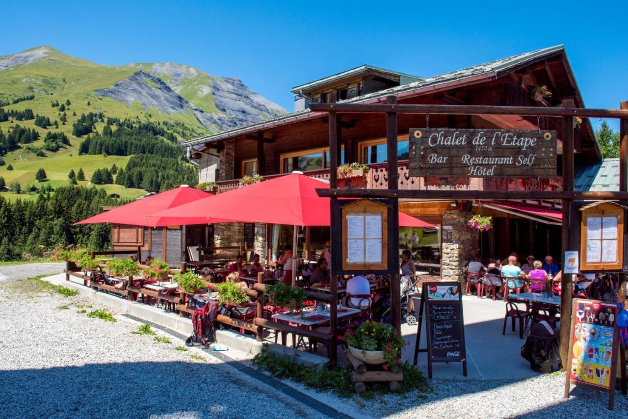 Chalet-Hotel De L'Etape 莱孔塔米讷蒙茹瓦 外观 照片