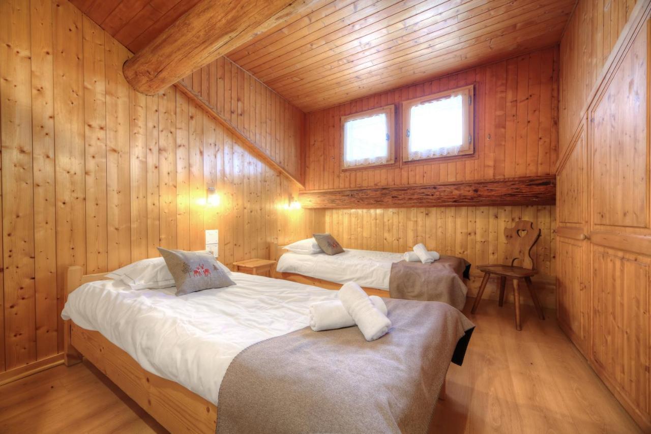 Chalet-Hotel De L'Etape 莱孔塔米讷蒙茹瓦 外观 照片
